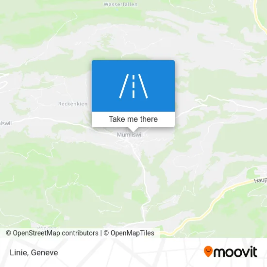 Linie map