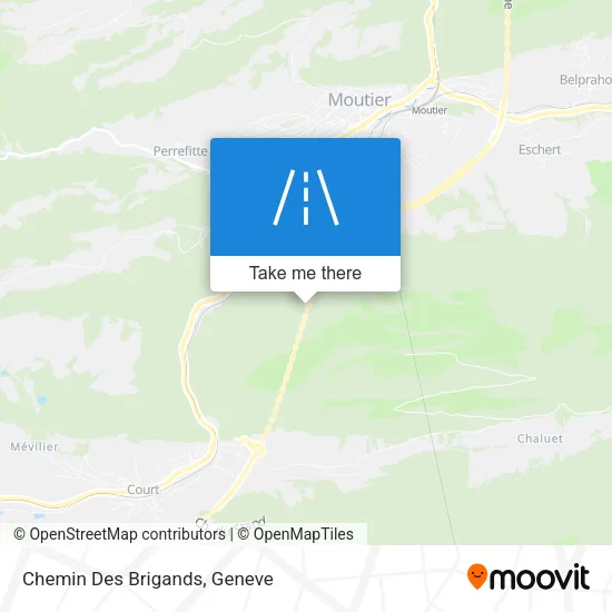 Chemin Des Brigands map