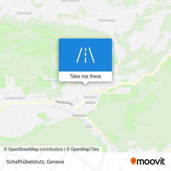 Schafhübelstutz map