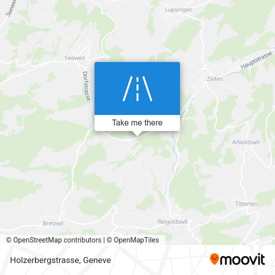 Holzerbergstrasse map
