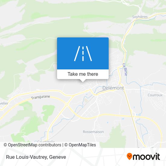Rue Louis-Vautrey map