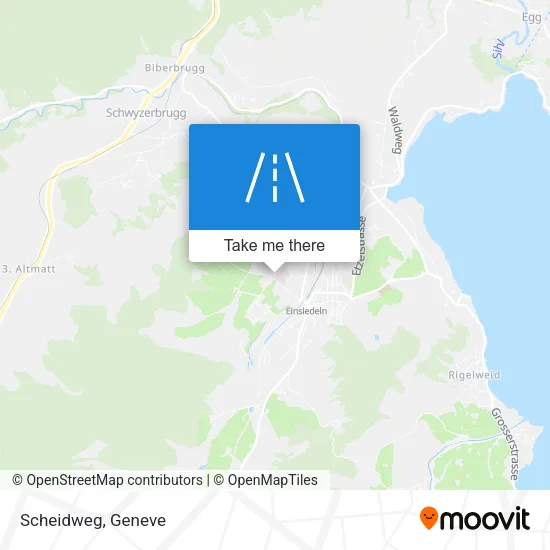 Scheidweg map