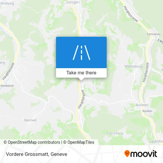 Vordere Grossmatt map