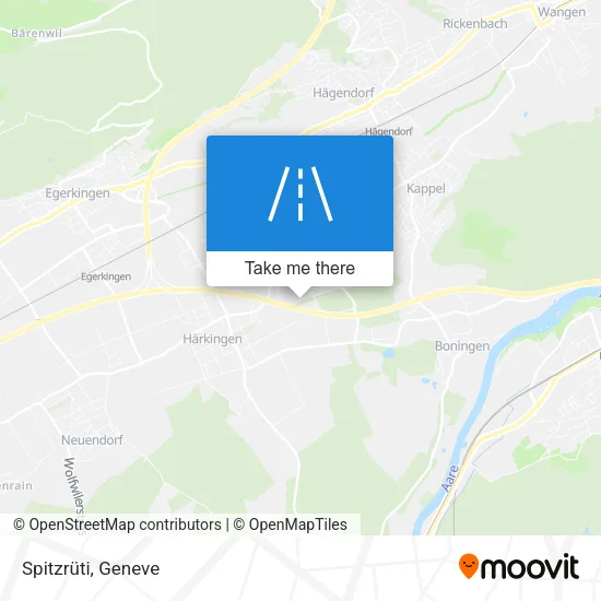 Spitzrüti map