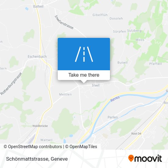 Schönmattstrasse map