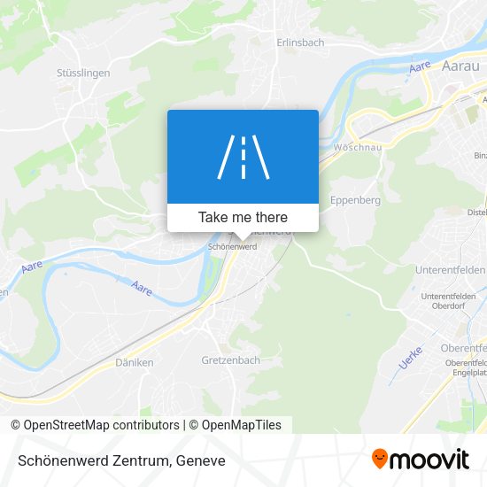 Schönenwerd Zentrum map