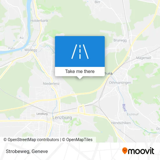 Strobeweg map