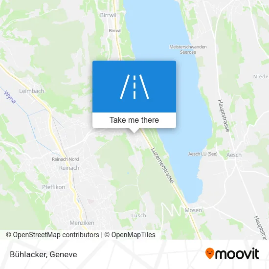 Bühlacker map