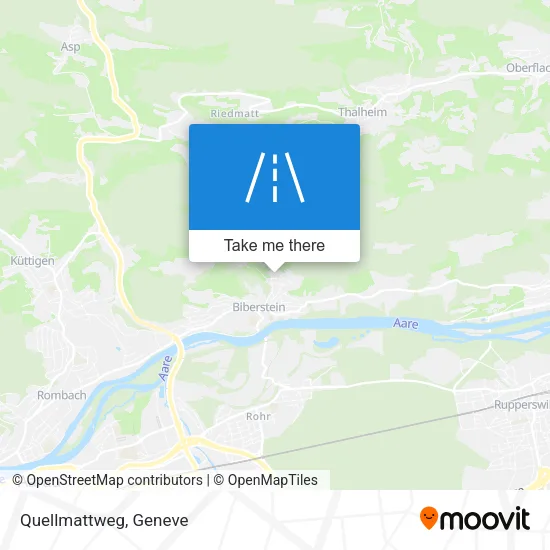 Quellmattweg map