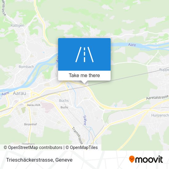 Trieschäckerstrasse map