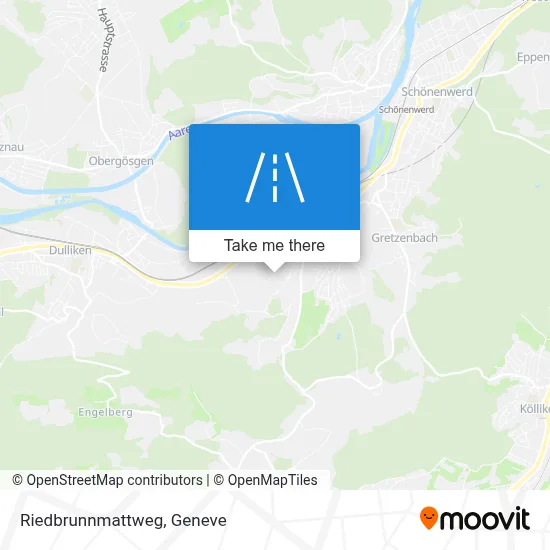 Riedbrunnmattweg map