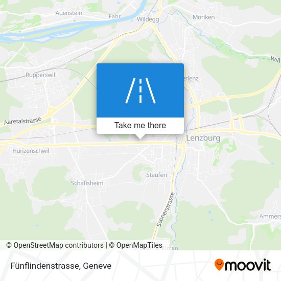 Fünflindenstrasse map