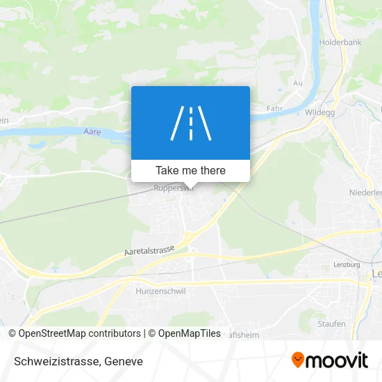 Schweizistrasse map