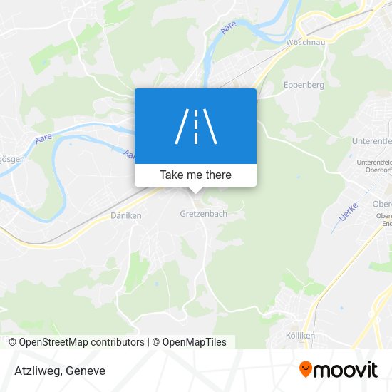 Atzliweg map
