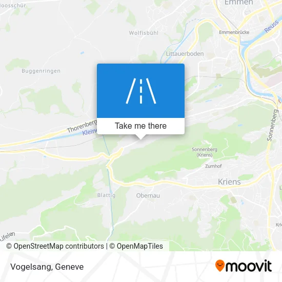Vogelsang map