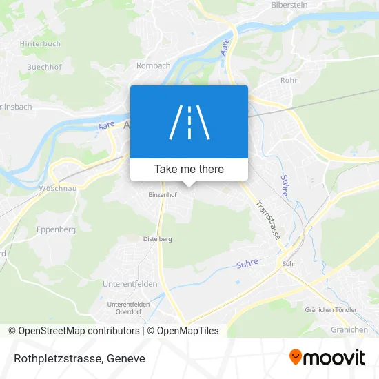 Rothpletzstrasse map