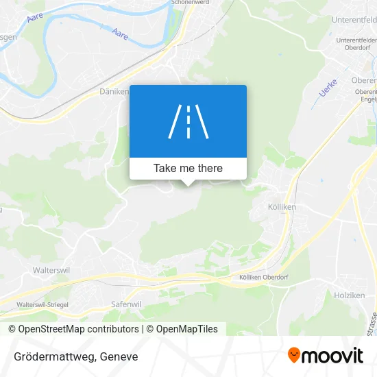 Grödermattweg map