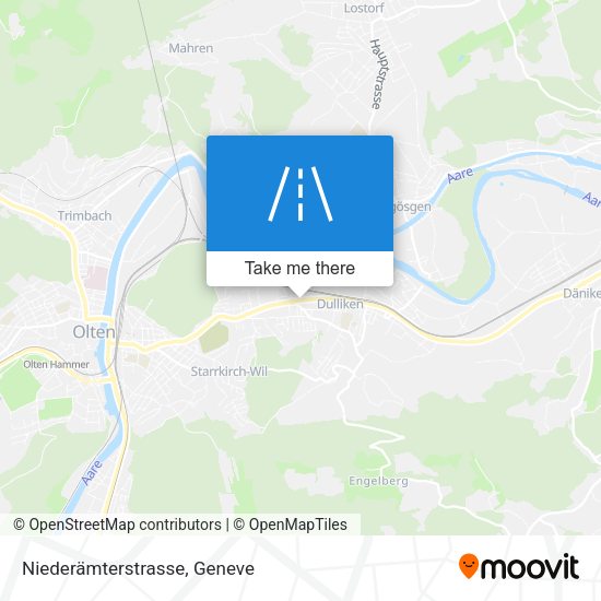 Niederämterstrasse map