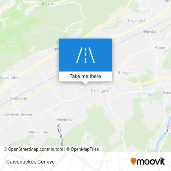 Gaisenacker map