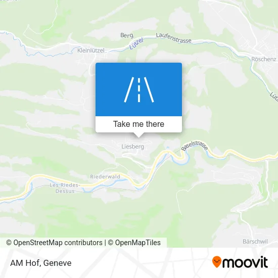 AM Hof map