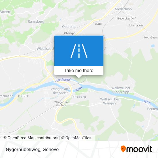 Gygerhübeliweg map