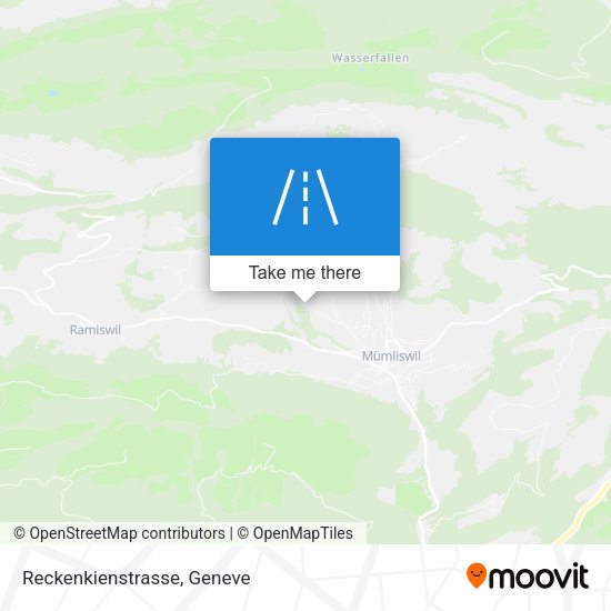 Reckenkienstrasse map