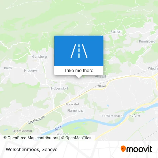 Welschenmoos map