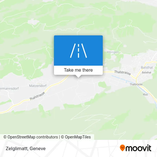 Zelglimatt map