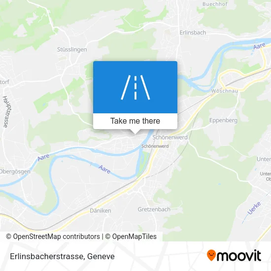 Erlinsbacherstrasse map