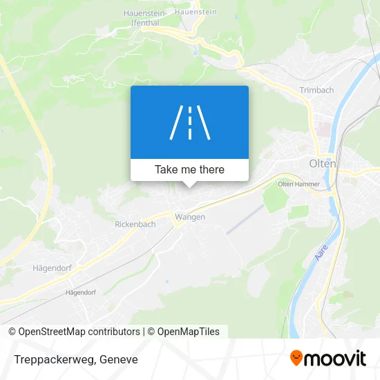 Treppackerweg map