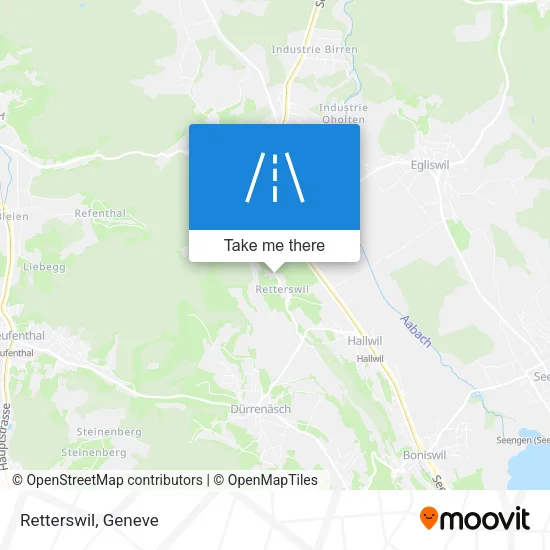 Retterswil map