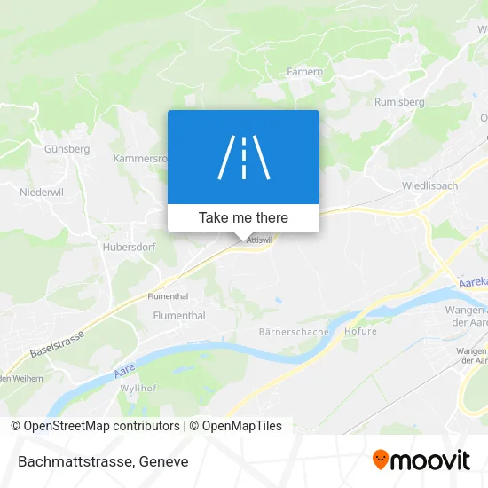 Bachmattstrasse map