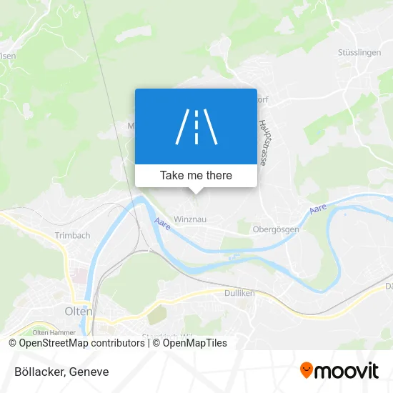 Böllacker map