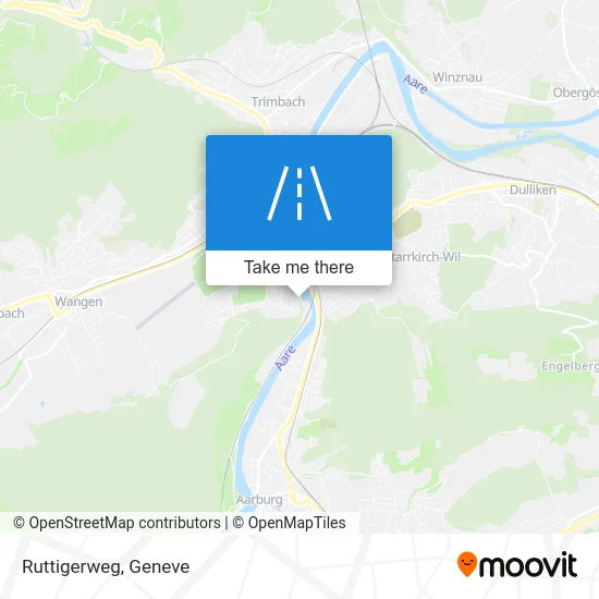 Ruttigerweg map