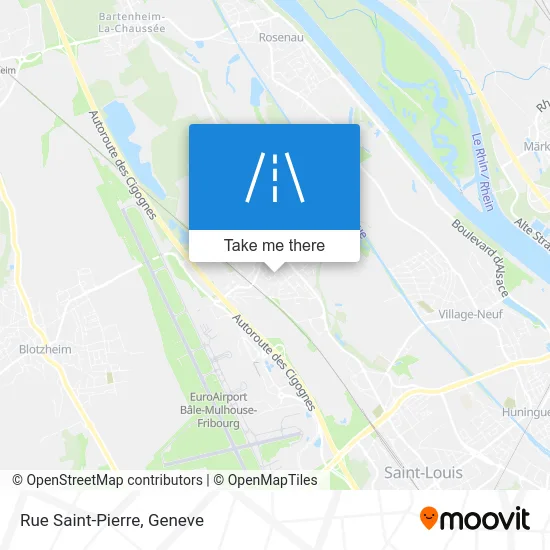 Rue Saint-Pierre map