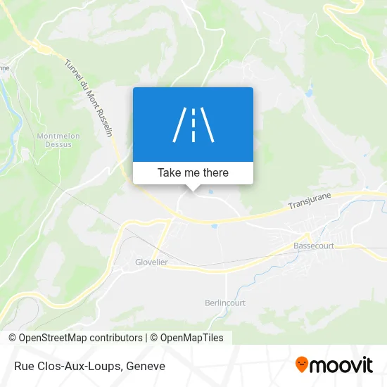 Rue Clos-Aux-Loups map