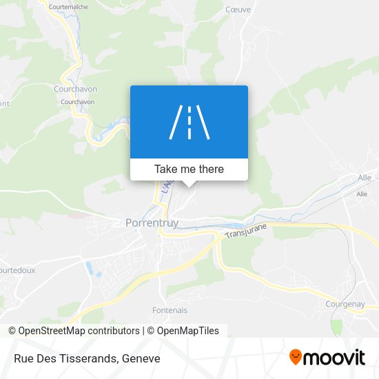 Rue Des Tisserands map