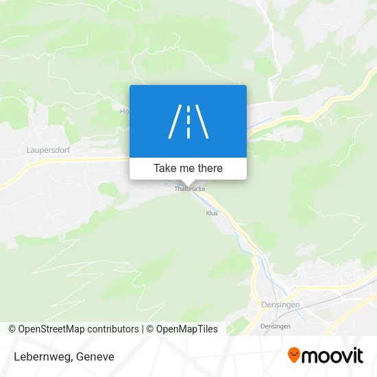 Lebernweg map