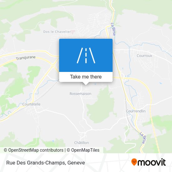 Rue Des Grands-Champs map