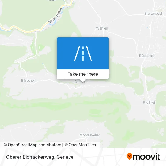 Oberer Eichackerweg map