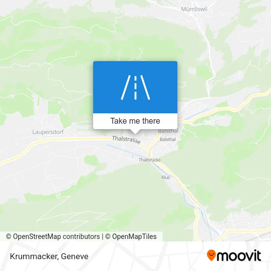 Krummacker map