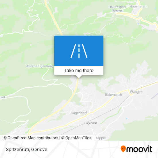 Spitzenrüti map