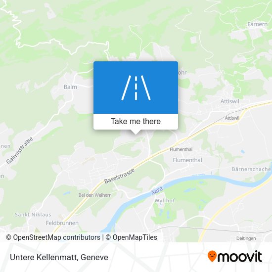 Untere Kellenmatt map