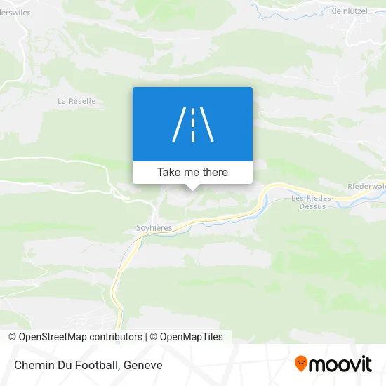 Chemin Du Football map