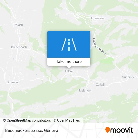 Baschiackerstrasse map