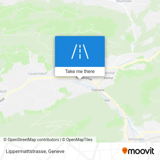 Lippermattstrasse map
