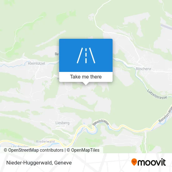 Nieder-Huggerwald map