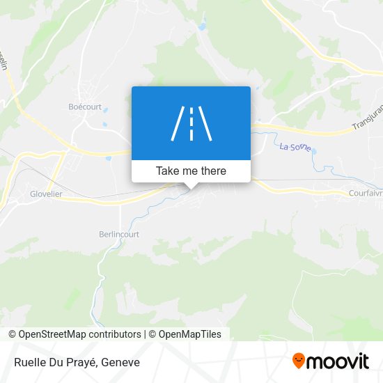Ruelle Du Prayé map