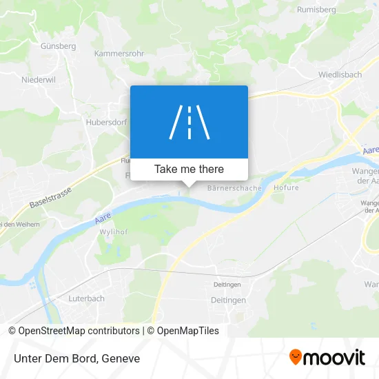 Unter Dem Bord map
