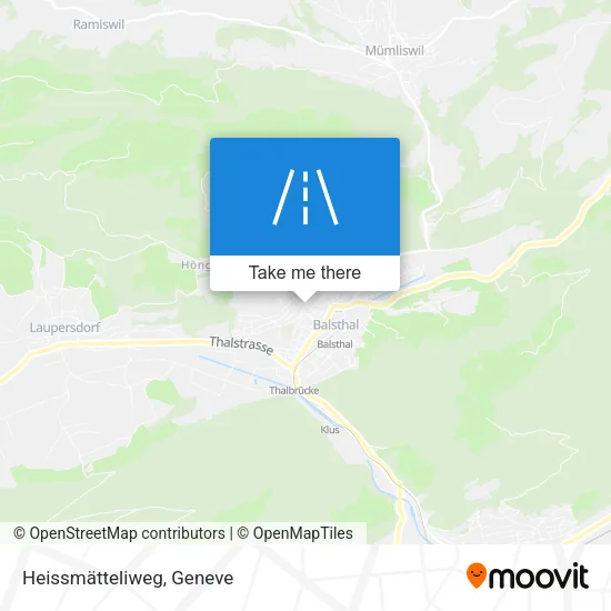 Heissmätteliweg map